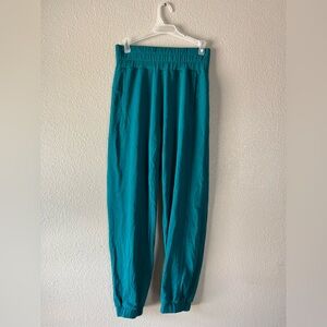JoyLab Teal Elastic Waist Joggers